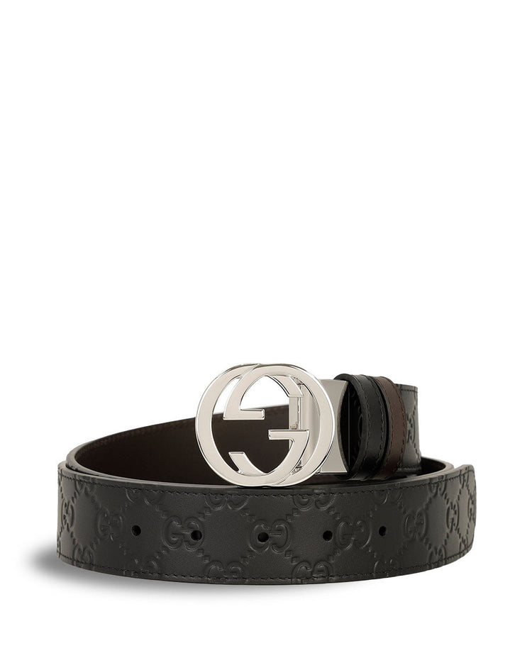 Double G Reversible Signature belt