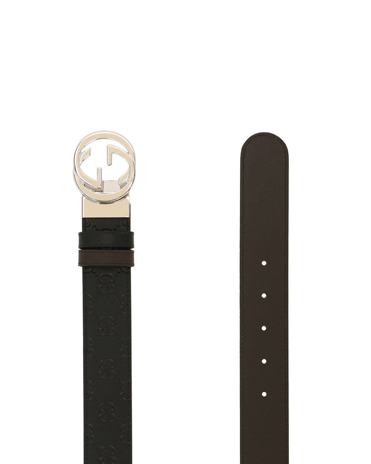 Double G Reversible Signature belt
