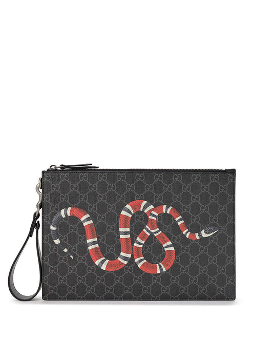 帶有王蛇的寓言袋