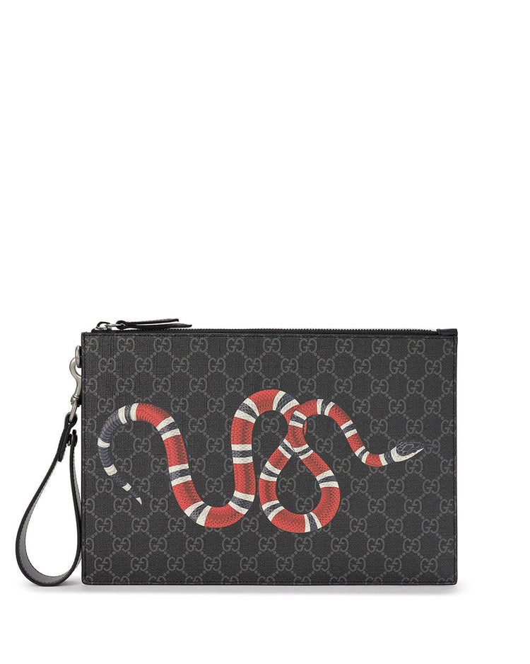 帶有王蛇的寓言袋