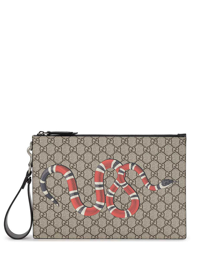 帶有王蛇的寓言袋