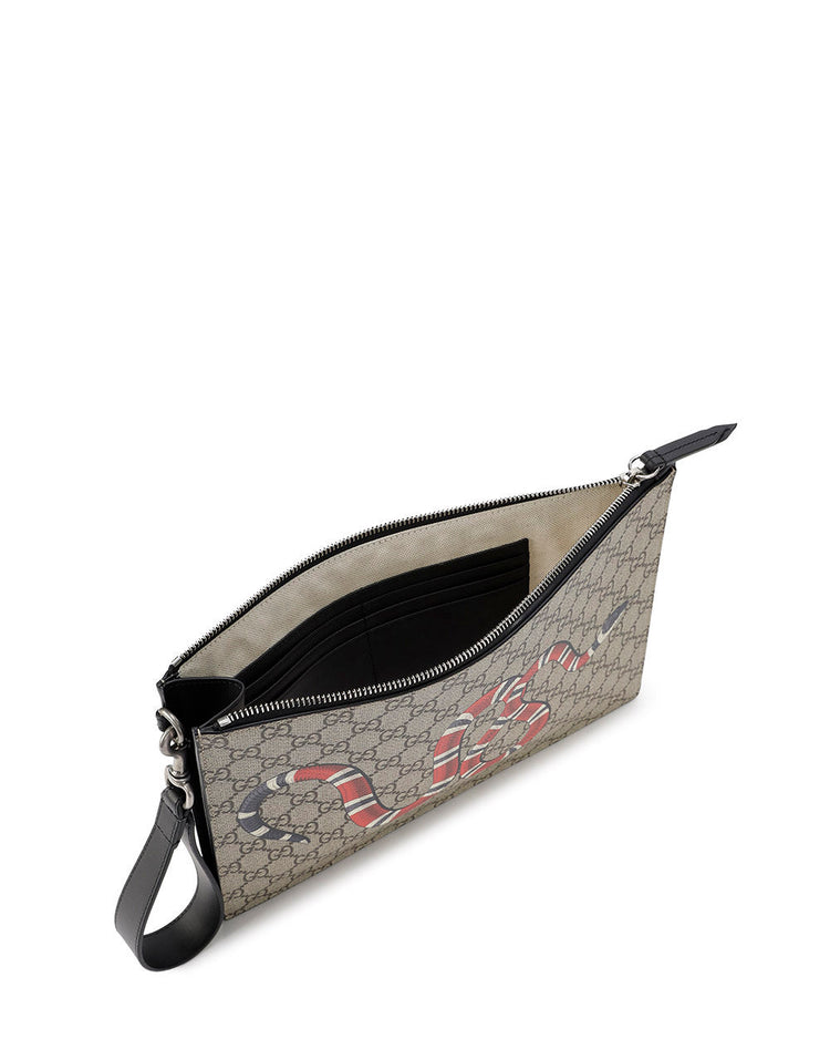 帶有王蛇的寓言袋