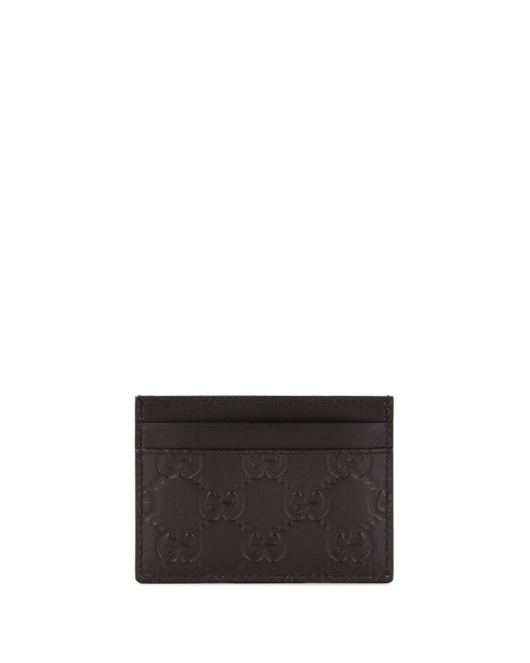 Gucci Signature Leather Card Case