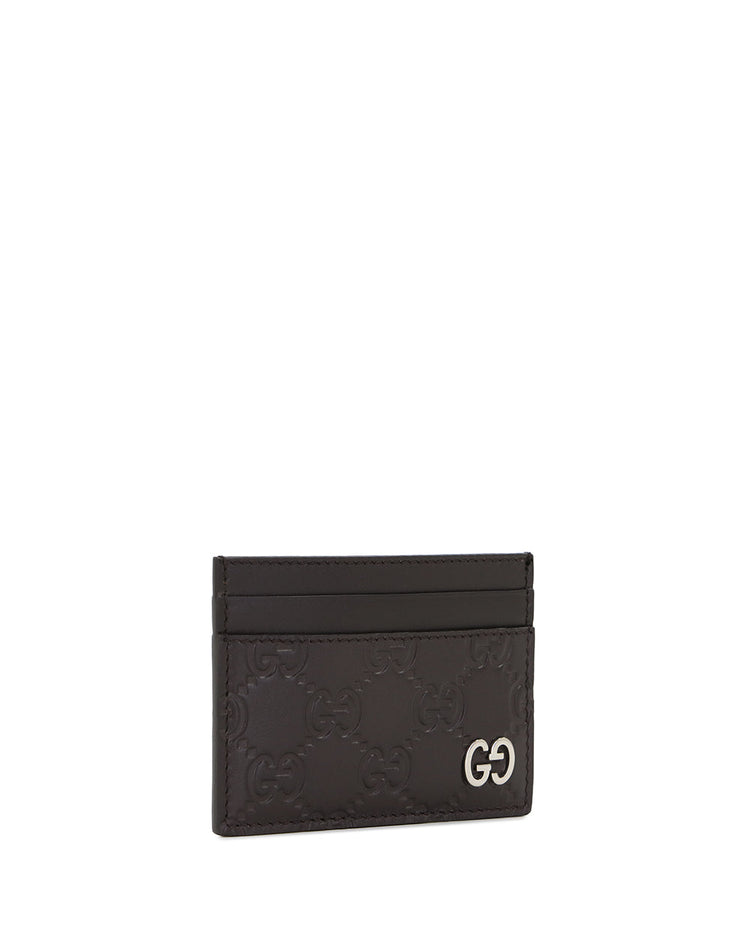Gucci Signature Leather Card Case