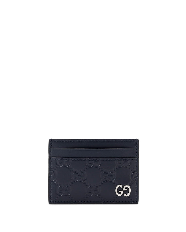 Gucci Signature Leather Card Case