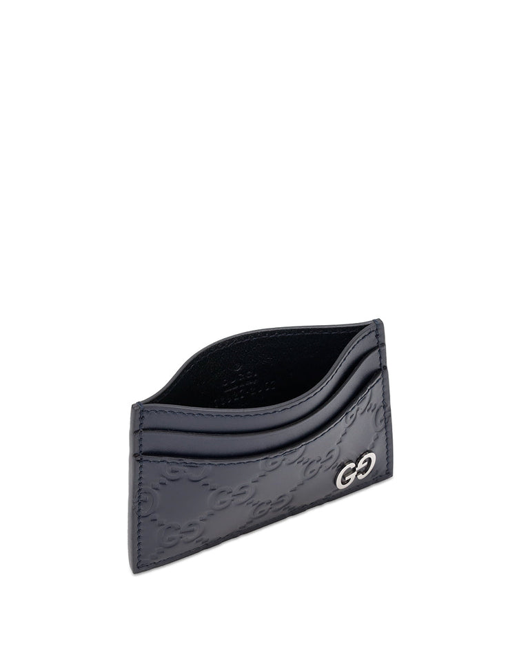 Gucci Signature Leather Card Case