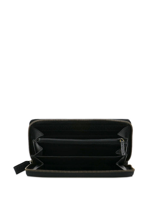 Bee Star leather zip around wallet