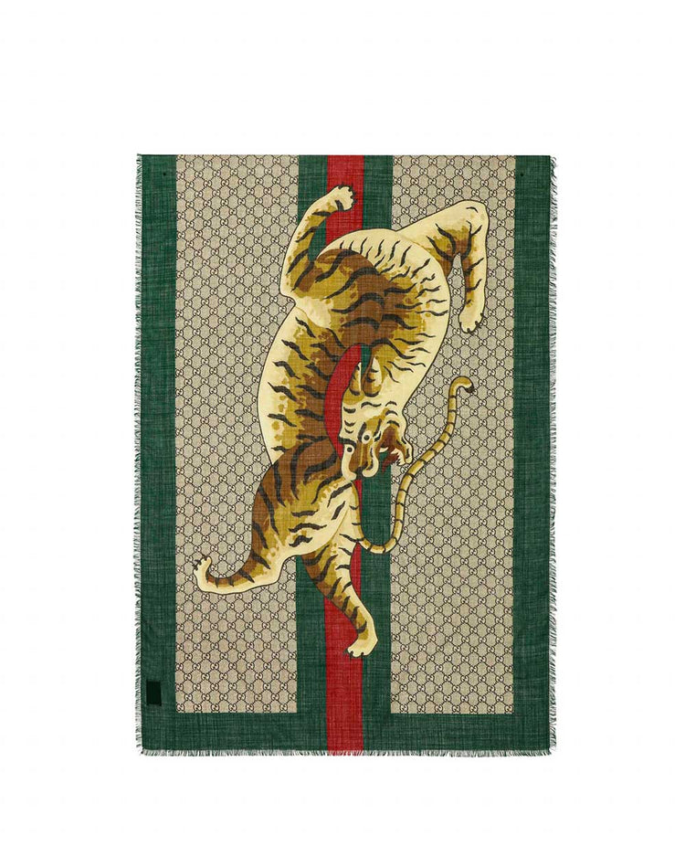 GUCCI 4G200 Print Scarf