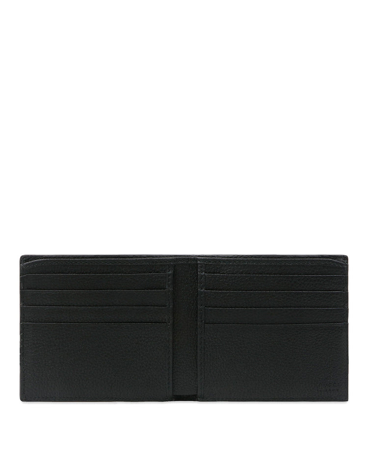 Gucci Print Leather Bi-fold Wallet