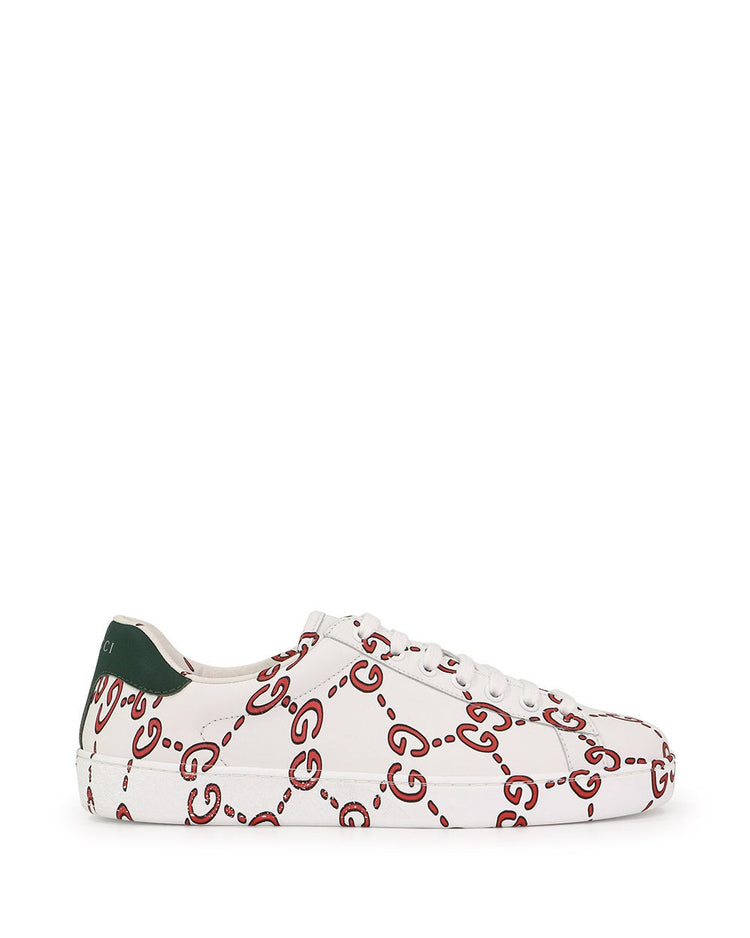 Gucci Ace GG Motif Sneakers