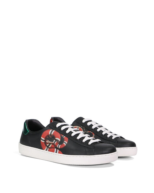 Kingsnake Print Sneakers