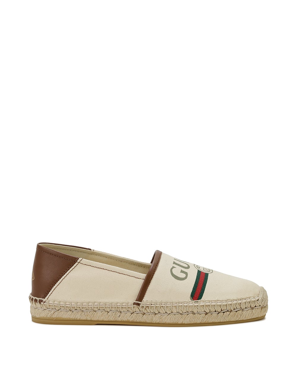 Gucci Logo Canvas Espadrille