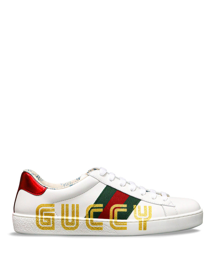 Flower Printed Sneakers