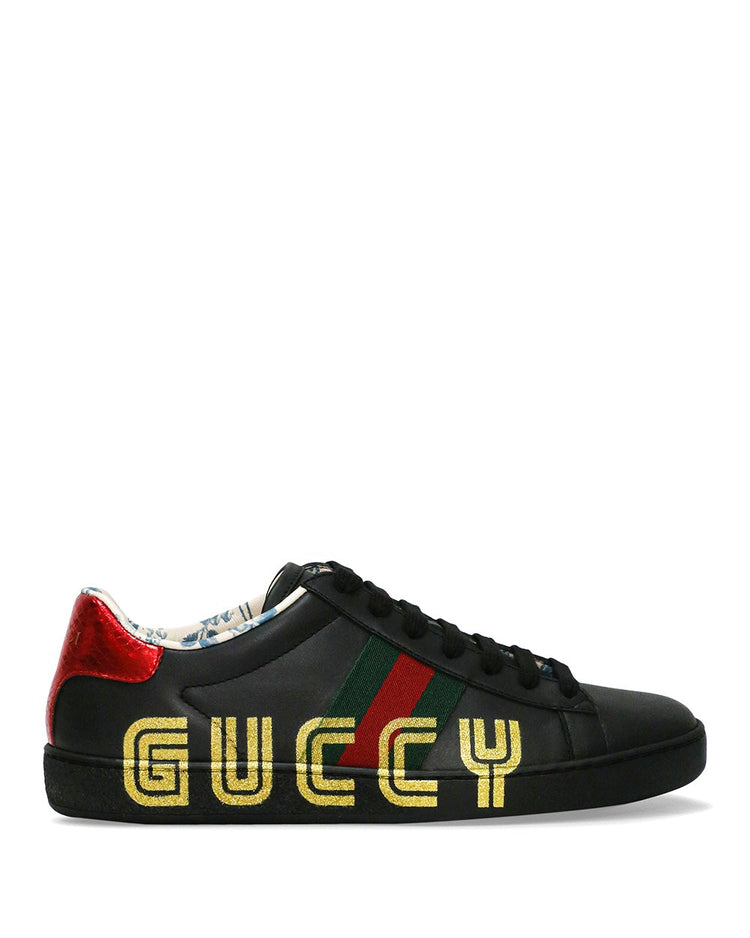 Gucci Ace Sneaker with Guccy Print