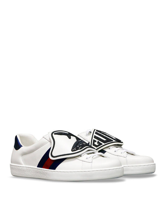 Ace sneakers with removable patches