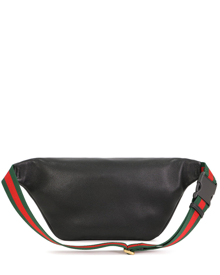 標誌印花中型腰包