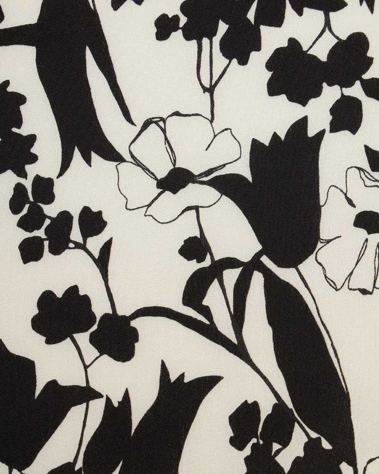 Patterned Long Sleeve Crew Neck Sweater