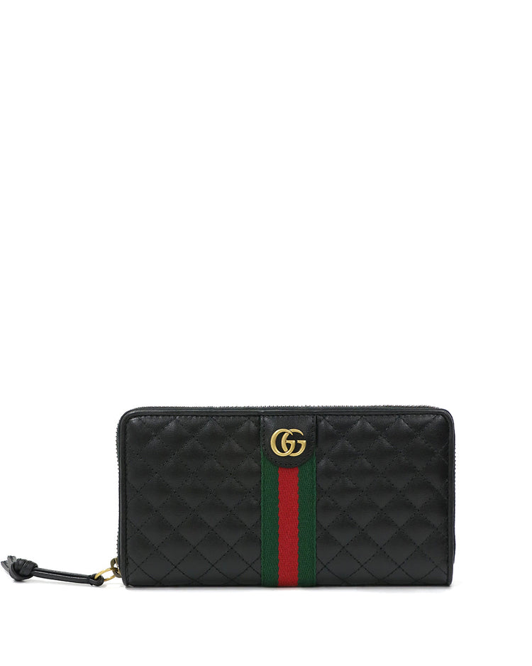 Gucci Double G Double G Zip Around Wallet