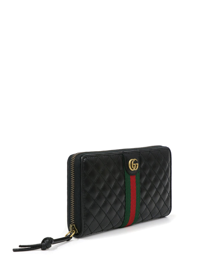Gucci Double G Double G Zip Around Wallet