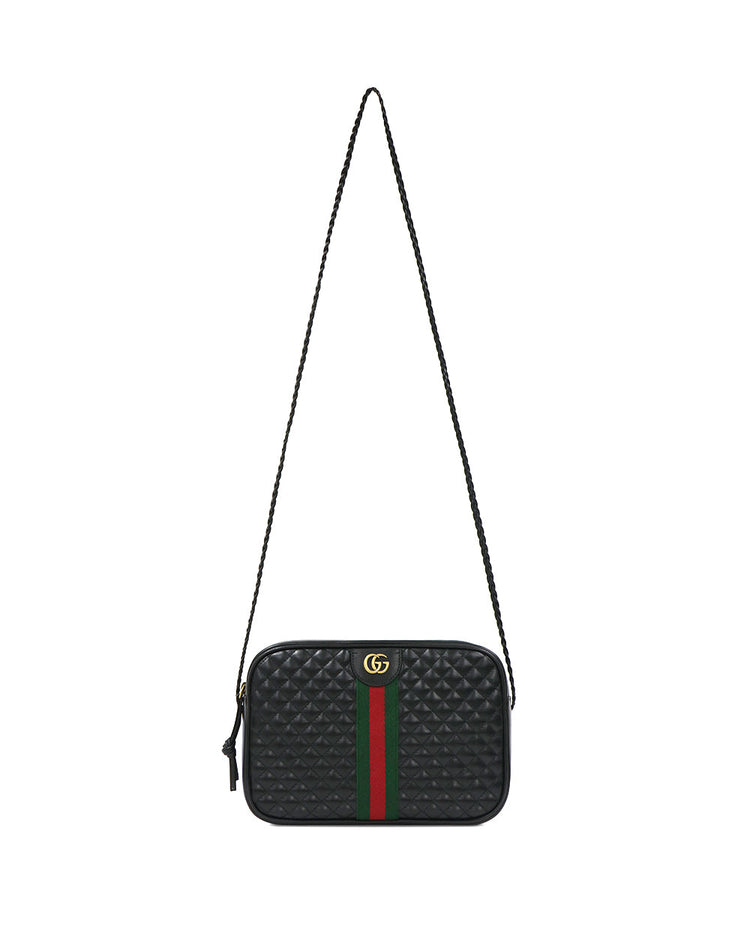 Gucci 絎縫皮革小號肩包