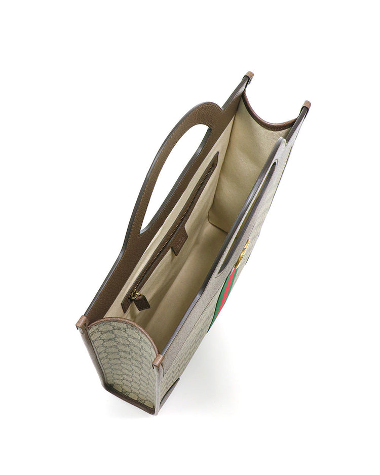 Ophidia GG 中型頂部手把托特包