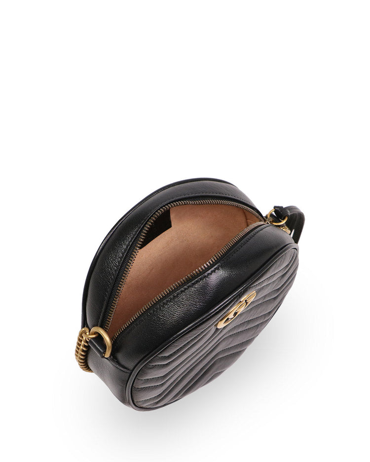 GG Marmont 迷你圓形肩背包