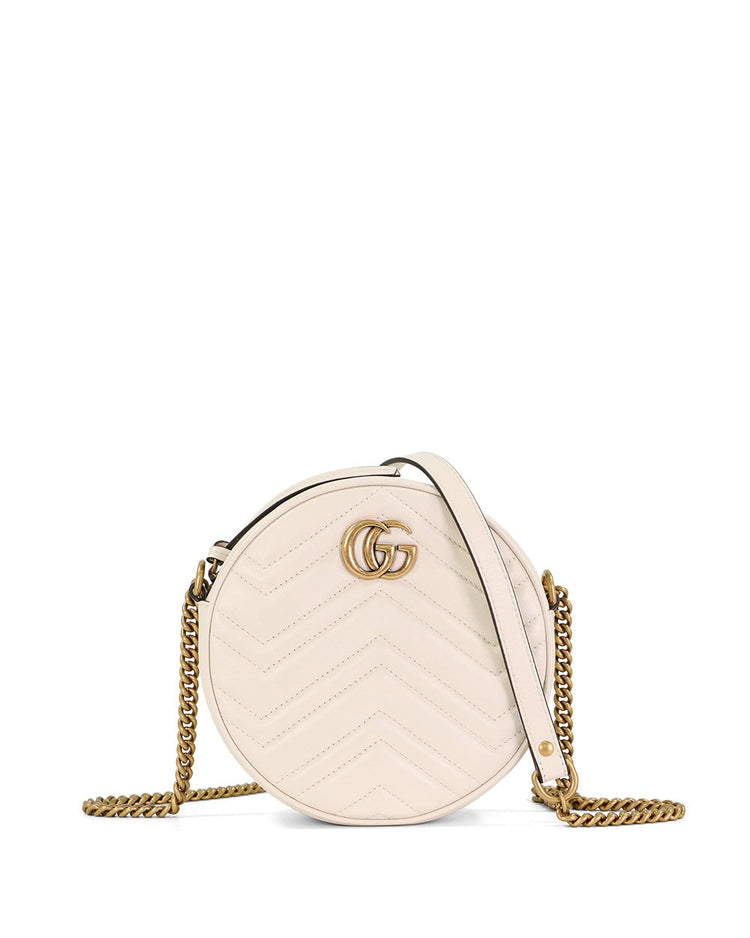 GG Marmont 迷你圓形肩背包