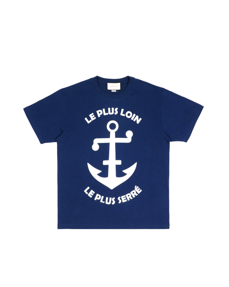 Anchor Printed Short-Sleeved T-Shirt