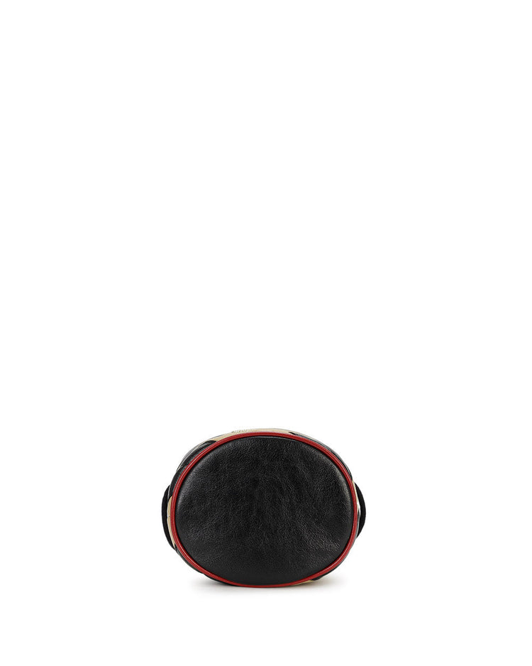 GG Marmont 迷你皮革水桶包