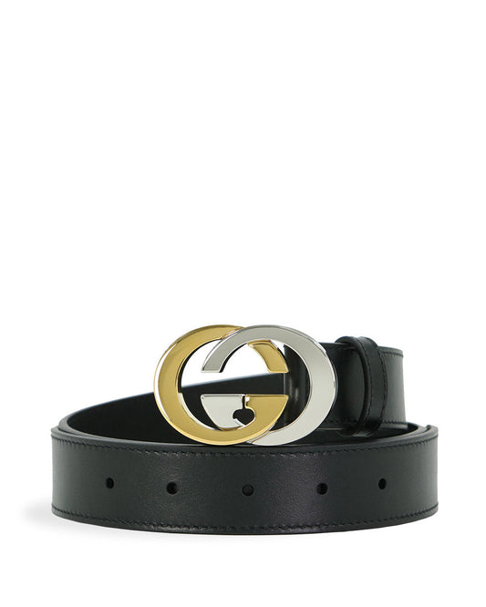 Belt with Interlocking G buckle (574807)