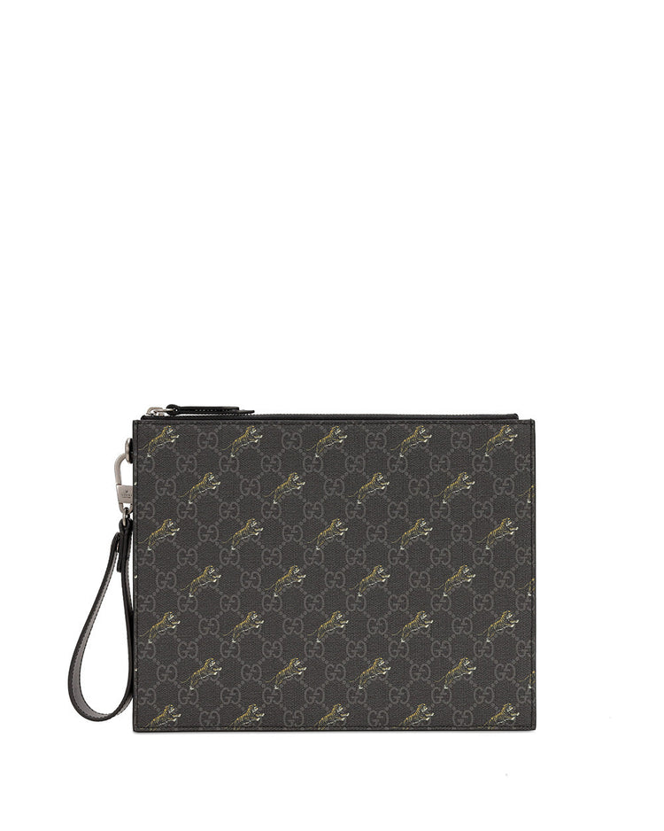 老虎圖案寓言袋