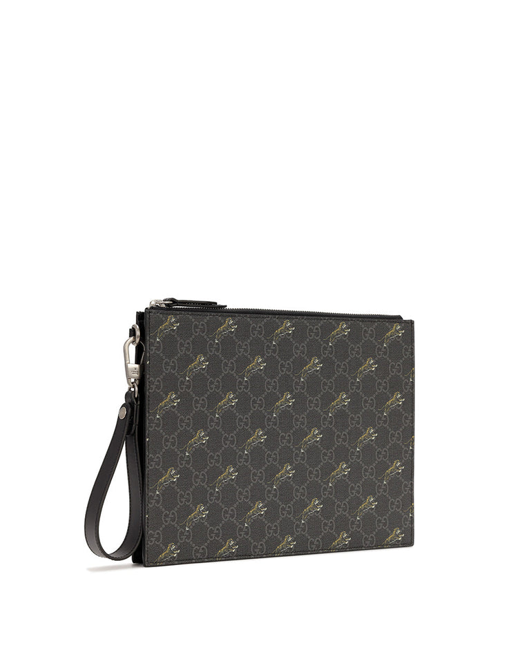 老虎圖案寓言袋