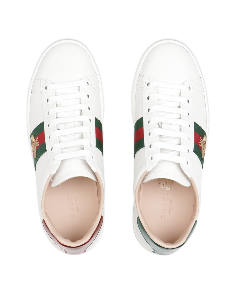 Ace Embroidered Platform Sneakers