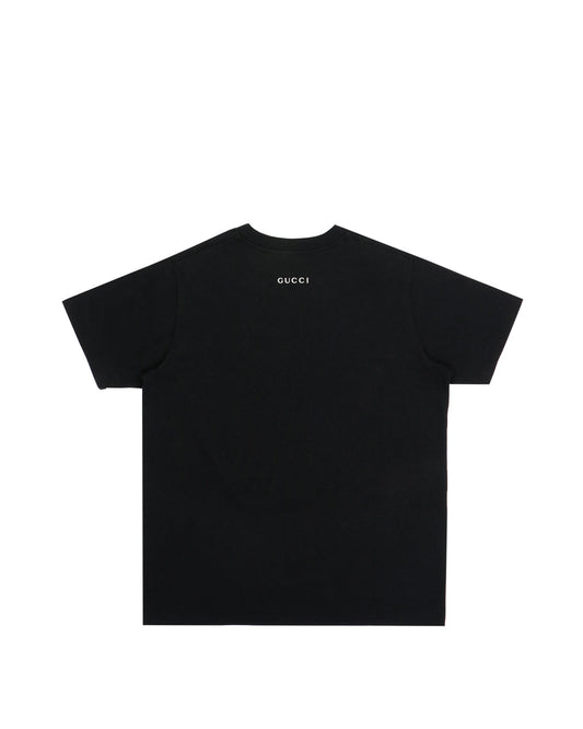 GG Apple Printed Cotton T-Shirt