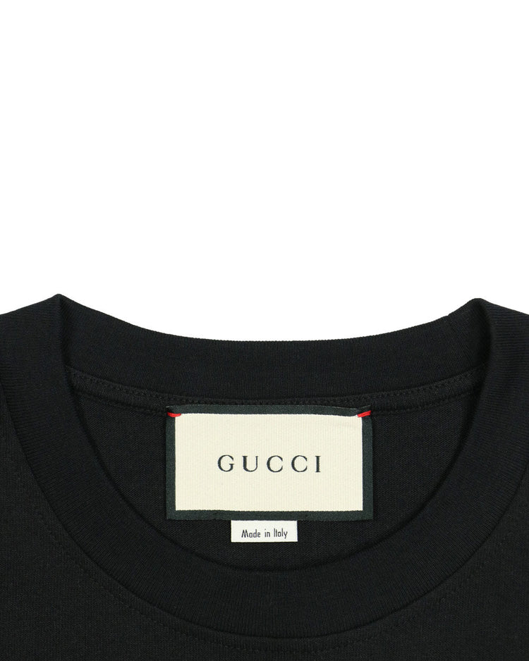 GG Apple Printed Cotton T-Shirt