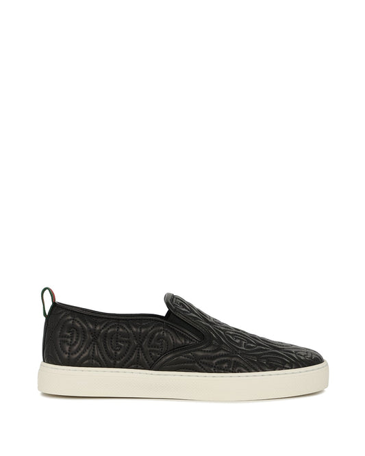 Gucci G Quilted Slip-On Sneakers