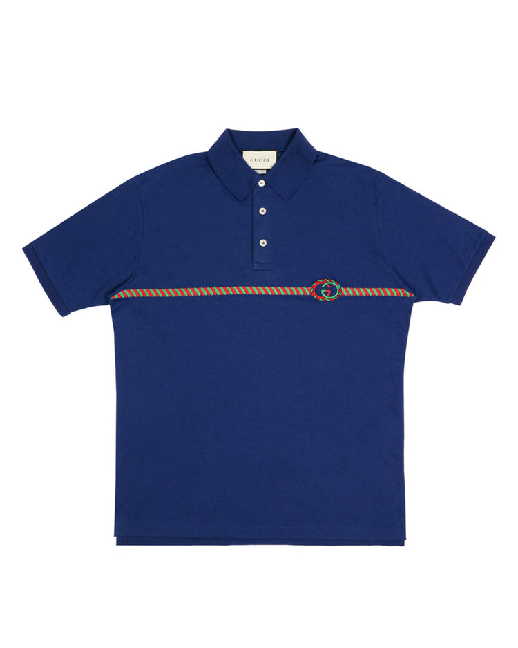 Embroidered Logo Polo Shirt