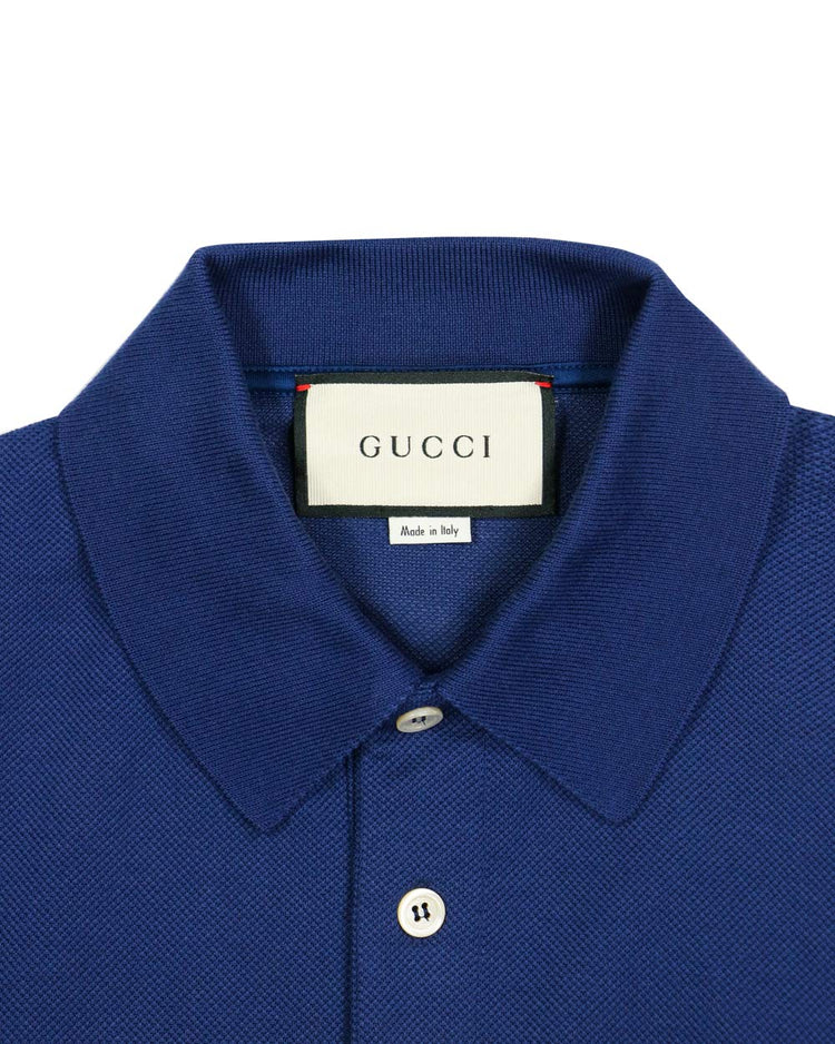 Embroidered Logo Polo Shirt