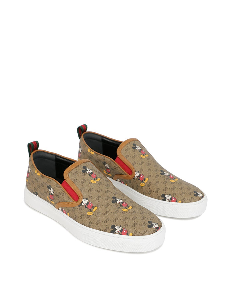 GG Disney × Gucci Slip-On Sneakers