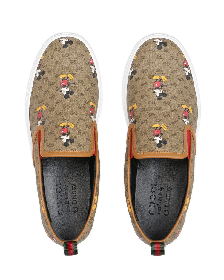 GG Disney × Gucci Slip-On Sneakers