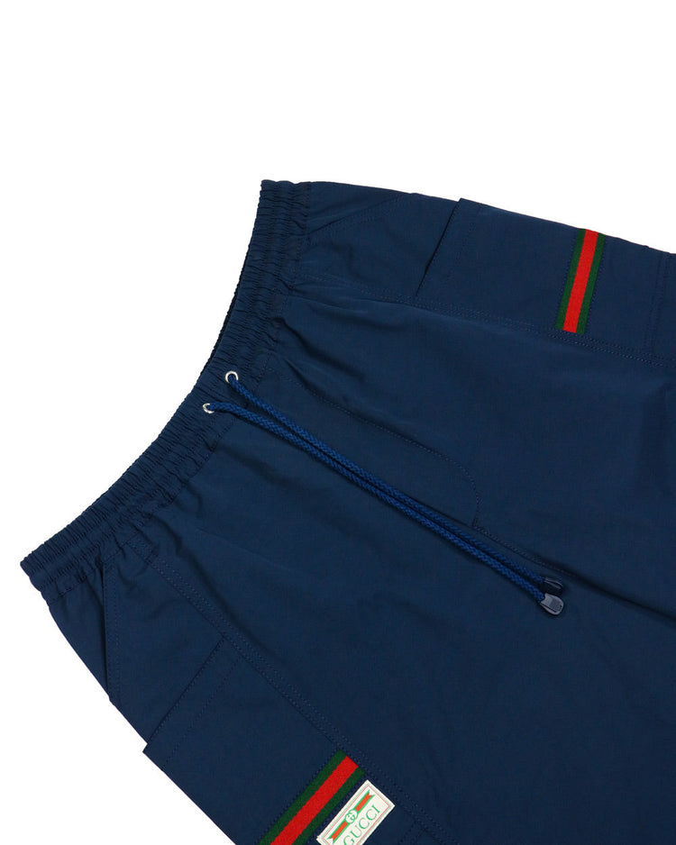 Gucci Logo Patch Track Shorts (604172)
