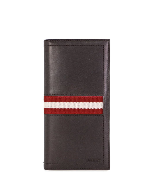 Open Style Leather Long Wallet
