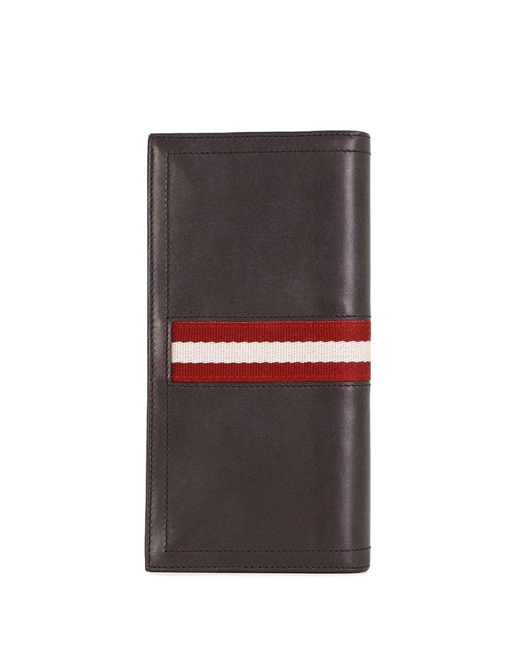 Open Style Leather Long Wallet