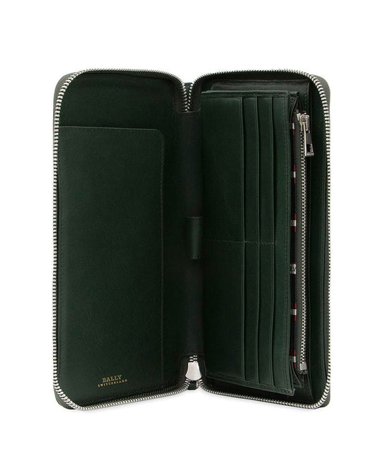 Large Round Fastener Wallet