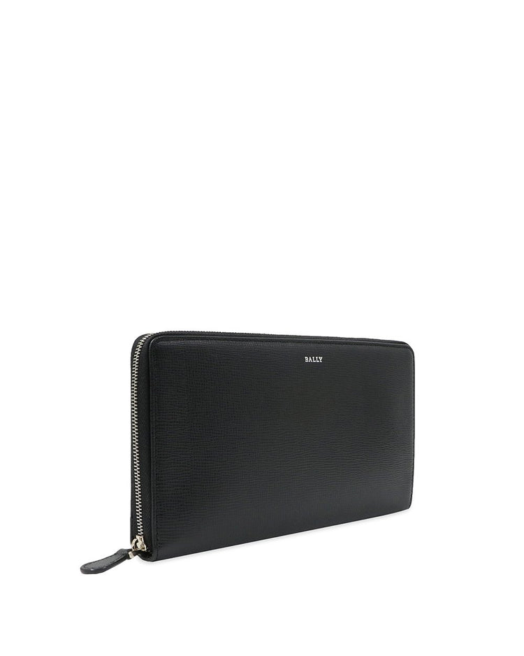 LOGO Zip-around Long Wallet