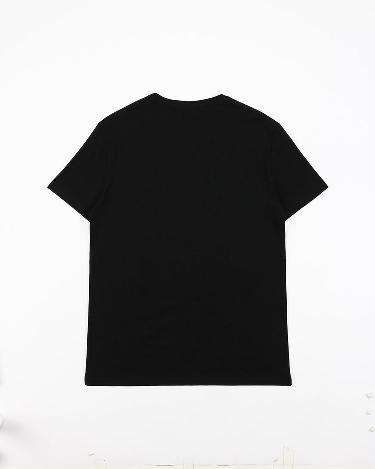 Printed Round Neck Short-Sleeves T-Shirt