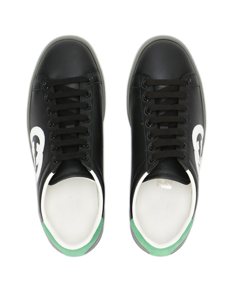 GG Leather Sneakers (627823)