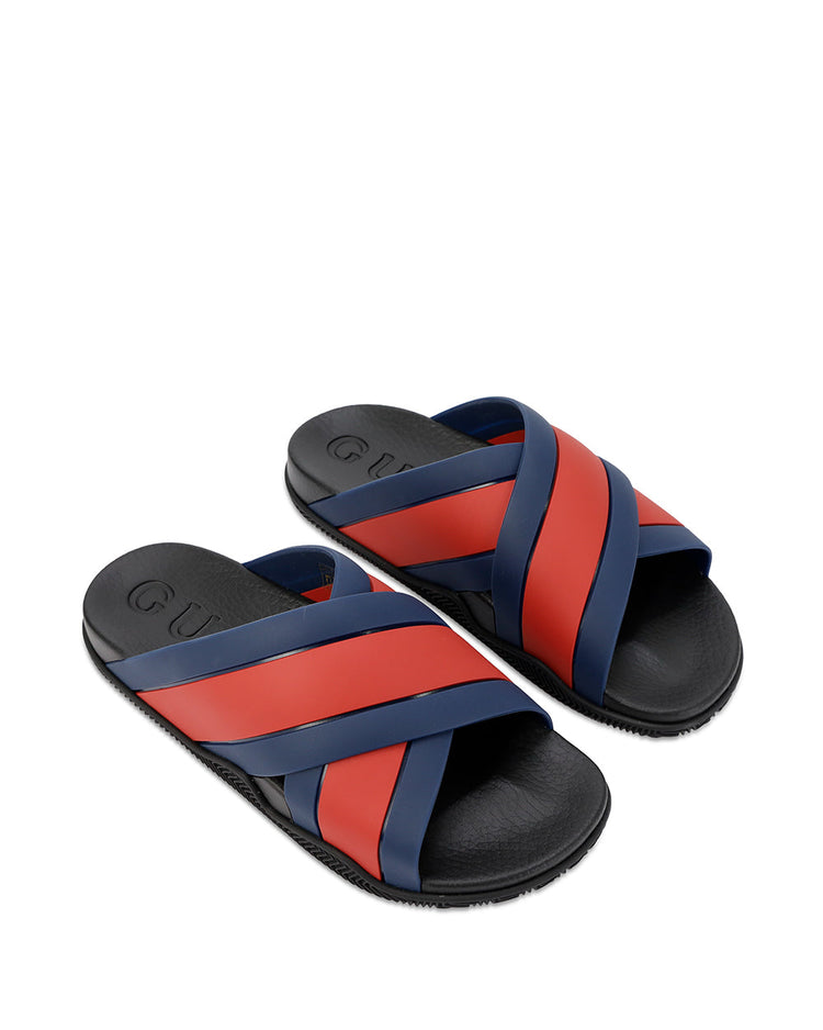 Webbing Rubber Sandals