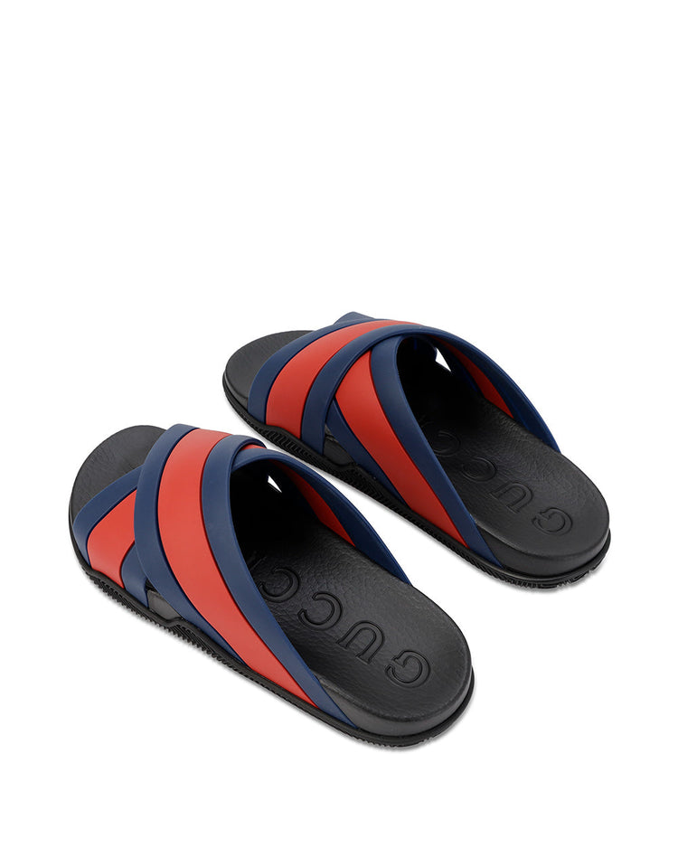 Webbing Rubber Sandals