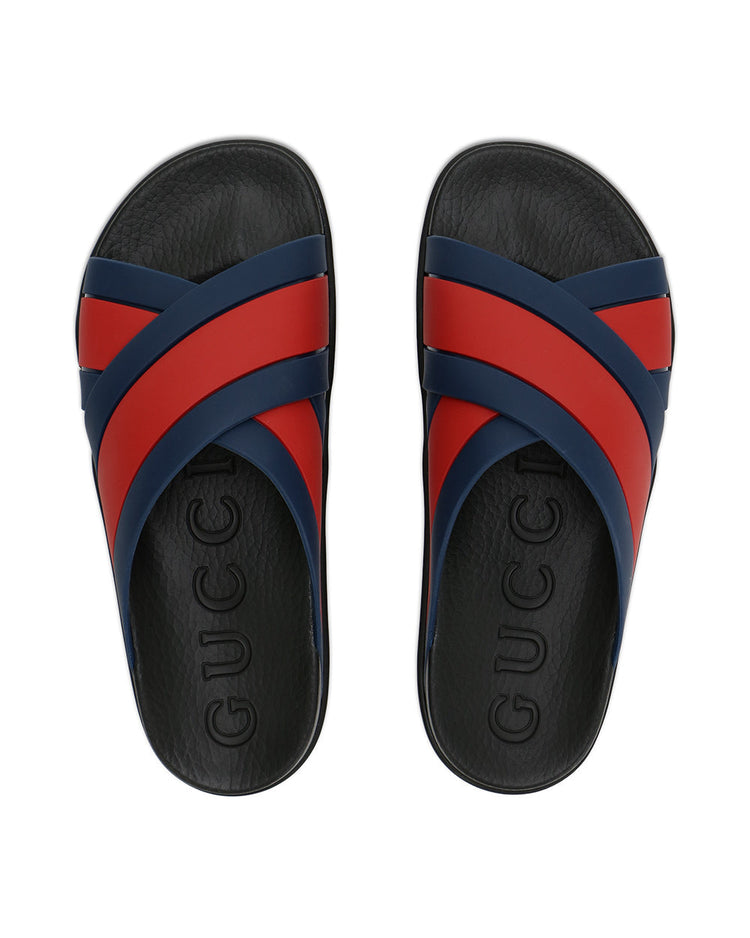 Webbing Rubber Sandals